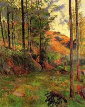 Paul Gauguin : Path down to the Aven
